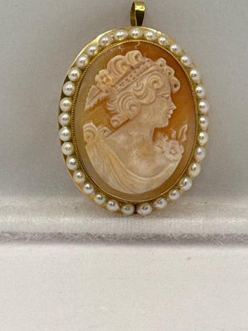 Broche - 18 karaat Geel goud