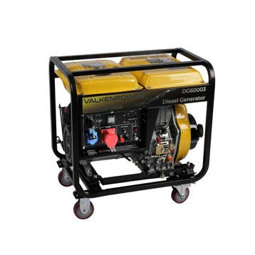 Diesel generator set open type 230V/400V 5kW, Ophalen, Nieuw