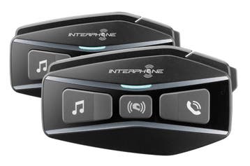 U-COM 16 Twin Mesh Headset Interphone, Motoren, Kleding | Motorhelmen, Verzenden, Nieuw met kaartje