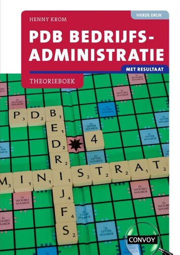 PDB Bedrijfsadministratie met resultaat 9789463172745, Boeken, Zo goed als nieuw
