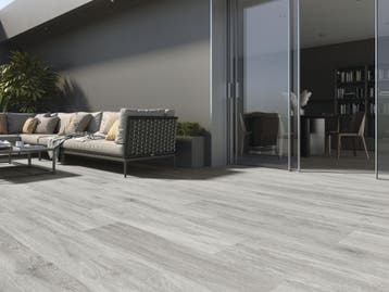 Vloertegel/Wandtegel JOS. Spark Grey Grijs Houtlook 22,5x90, 60 cm of meer, Keramiek, Nieuw, Ophalen of Verzenden