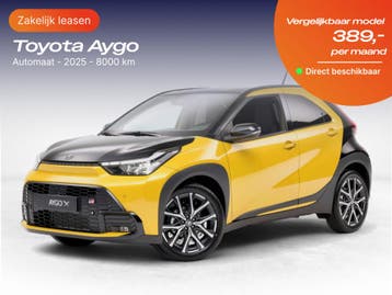 Toyota Aygo | Zakelijk Leasen vanaf 102,- p/mnd, Nieuw, Financial lease, Lease, Aygo