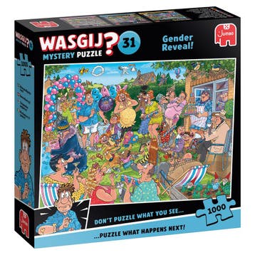 Puzzel Wasgij Mystery 31 Gender Rev van €18,99 voor €9,49, Hobby en Vrije tijd, Denksport en Puzzels, Ophalen of Verzenden, Nieuw