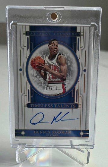 2023/24 Panini National Treasures Dennis Rodman /10, Nieuw