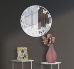WANDSPIEGEL WIT VLINDER CM 62,5X2,3, Huis en Inrichting, Woonaccessoires | Spiegels, Ophalen of Verzenden, Nieuw