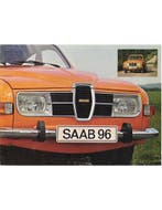 1974 SAAB 96 V4 BROCHURE ENGELS, Boeken, Nieuw, Author