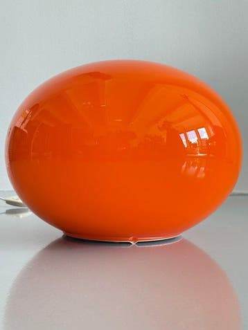 ILU - Tafellamp - Glas, Metaal - tafel- en vloerlamp