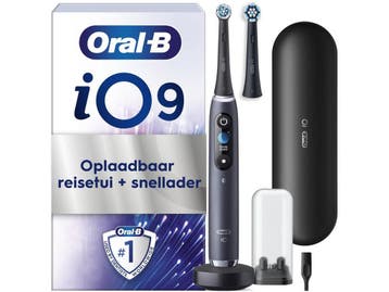 Oral-B iO 9N - Elektrische Tandenborstel - 7 Poetsstanden -, Verzenden, Zo goed als nieuw