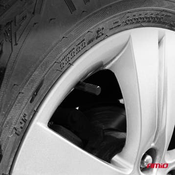 Aluminium ventieldopje - Zwart - 4 stuks, Auto-onderdelen, Verzenden, Nieuw