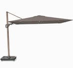 Nexus T2 premium zweefparasol 300x300 cm mocha mast havana, Tuin en Terras, Parasols, Ophalen of Verzenden, Nieuw