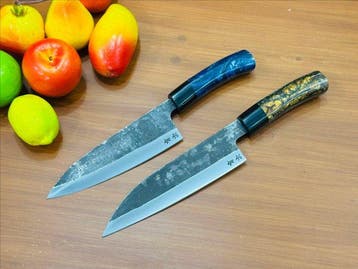 Keukenmes - Deba - Met de hand vervaardigde Deba-messenset