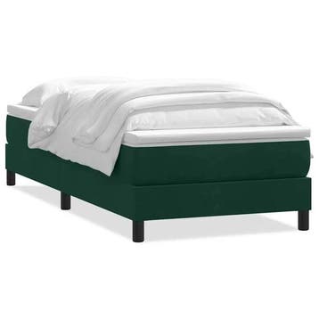 Tweepersoonsbed 200x220 Groen | Laatste Stuk!, Tweepersoons, Ophalen of Verzenden, Zo goed als nieuw, Overige maten