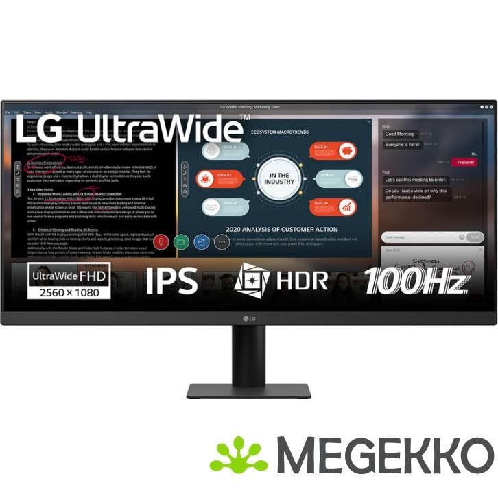 LG Ultrawide 29U511A-B 29  IPS Wide Full HD Monitor, Computers en Software, Monitoren, Nieuw, Verzenden
