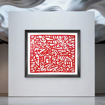 Nuno Barbedo (1983) - Quiet place (XL Size Painting), Antiek en Kunst, Kunst | Schilderijen | Modern
