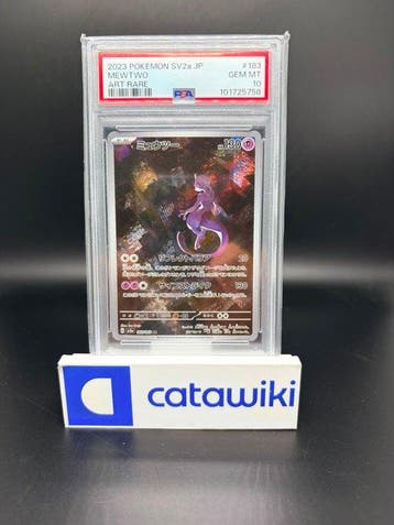 Pokémon - 1 Graded card - Mewtwo 183/165 PSA 10 - Japanese, Hobby en Vrije tijd, Verzamelkaartspellen | Pokémon, Nieuw
