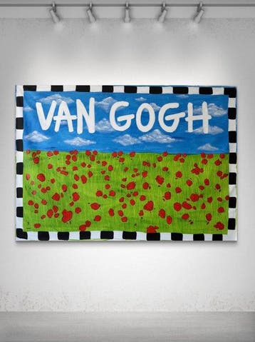 Johanne8 (1974) - VAN GOGH - XXL Painting