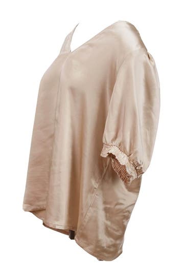 Aaiko Top in maat XL Beige, Aaiko, Verzenden, Zo goed als nieuw, Beige