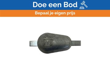 Bieden: Vetus WOA012Z Weld-On Hull Zink Anode Kit 2.7 KG, Ophalen of Verzenden, Nieuw, Motor en Techniek, Zeilboot of Motorboot