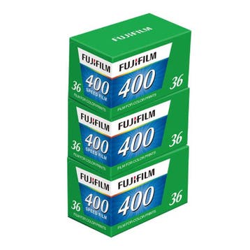 Fuji 400 36 3-pak (Analoge Cameras, Analoge Fotografie), Audio, Tv en Foto, Fotocamera's Analoog, Ophalen of Verzenden, Nieuw