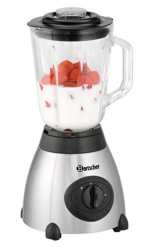 Bartscher Zilveren Blender | 1,8 Liter | RVS, Verzenden, Nieuw in verpakking