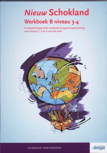Nieuw Schokland niveau 3 4 deel Werkboek B dru 9789076944647, Verzenden, Zo goed als nieuw