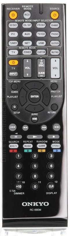 Afstandsbediening Onkyo rc-880m, Audio, Tv en Foto, Afstandsbedieningen, Origineel, Nieuw, Ophalen of Verzenden
