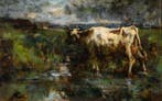Jacques van Mourik (1879–1971) - Koe aan het Water (No
