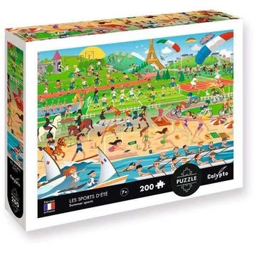 Puzzel - SENTOSPHERE - Calypto - 200 stukjes - Zomersport..., Verzenden, Nieuw