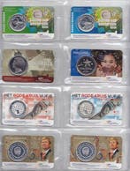 Nederland. 5 Euro / 10 Euro / Medal 2017/2018 (8 Items)