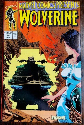 Wolverine #88 1991 1st Print - Signed by creator Jae Lee !, Nieuw