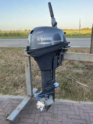 Buitenboordmotor | 8 PK, Yamaha, FT8GMH, Donkergrijs / An, Nieuw