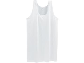 Onderhemd - SQOTTON® - King size - Wit - 4XL/5XL, Verzenden