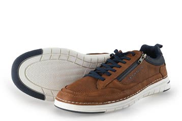 Tom Tailor Veterschoenen in maat 44 Cognac, Overige kleuren, Verzenden, Tom Tailor, Zo goed als nieuw