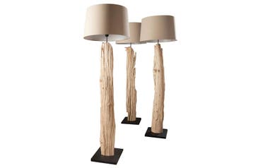 Vloerlamp ROUSILIQUE 180 cm driftwood beige - 17320, Ophalen of Verzenden, Nieuw