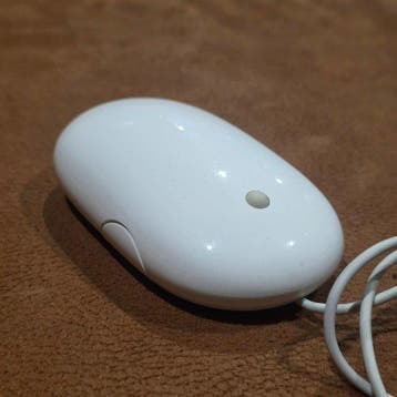 Apple Vintage Apple Mighty Mouse USB (Wired) – A1152 –, Nieuw