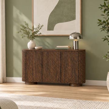 DS4U Toki dressoir 120 cm - walnoot, Huis en Inrichting, Ophalen of Verzenden, Nieuw, Bruin