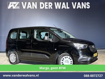 Opel Combo | Life 1.2 Turbo *Marge, geen BTW* Automaat 5, Automaat, Gebruikt, Euro 6, Zwart