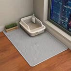 Kattenbakmat – Dubbellaags en Antislip – Verschillende maten, Dieren en Toebehoren, Kattenbakken, Verzenden, Nieuw