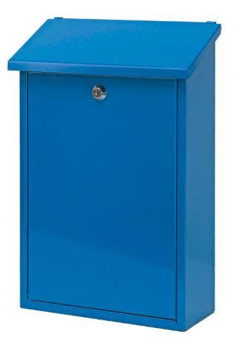 Wandbrievenbus Toledon Blauw, Tuin en Terras, Brievenbussen, Verzenden
