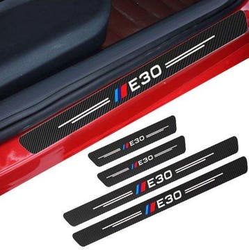 BMW E30 dorpel bescherm sticker 4 deurs, Nieuw