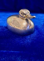 Regali Cavallaro - Beeldje - Rare Florence Silver Duck, Antiek en Kunst