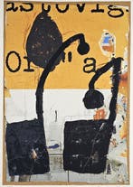 Mimmo Rotella (1918-2006) - Mirò in Nero