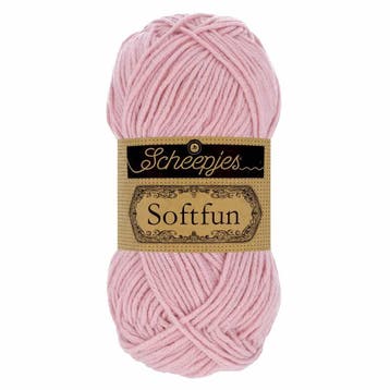 Scheepjes Softfun 50g - 2653 Flamingo, Verzenden, Nieuw