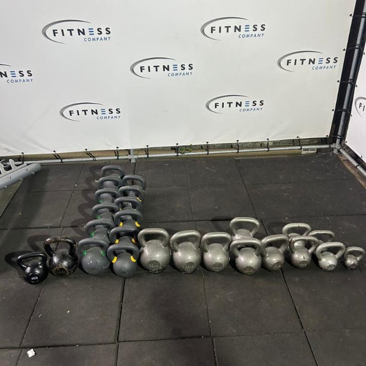 Assortiment Kettleballs, Sport en Fitness, Fitnessmaterialen, Overige typen, Ophalen of Verzenden