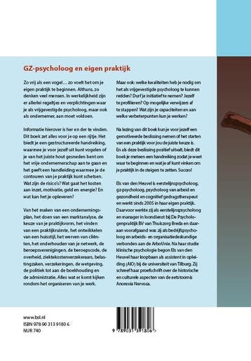GZ-psycholoog en eigen praktijk 9789031391806, Boeken, Verzenden, Gelezen, Els van den Heuvel
