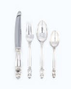 Georg Jensen - Georg Jensen - Model Acorn - Dinerbestek -