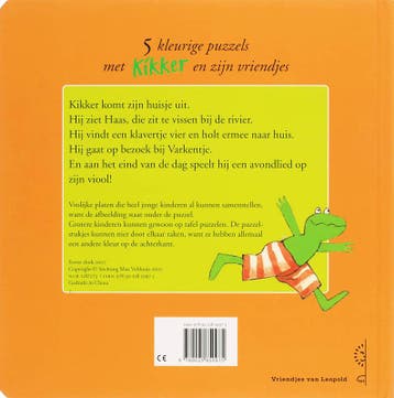 Puzzelen met Kikker en zijn vriendjes 9789025850975, Verzenden, Gelezen, Max Velthuijs