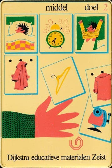 Dijkstra vintage middel-doel Lotto 2, Verzenden, Nieuw