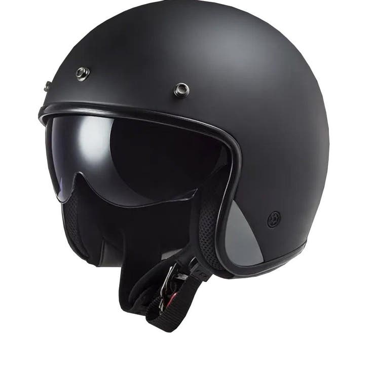 LS2 OF601 Bob II Solid Mat Zwart 06 Jethelm, Motoren, Kleding | Motorhelmen, Jethelm, Heren, XXL, Nieuw met kaartje, Overige merken