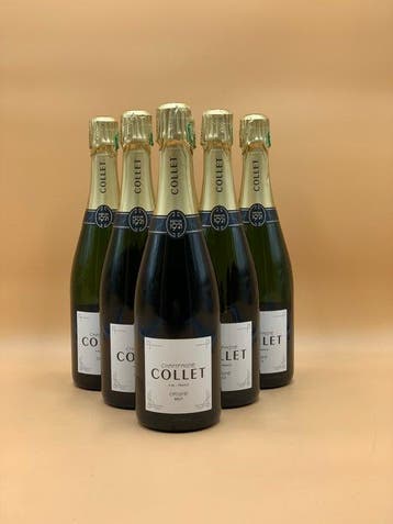 Collet, Origine Brut - Champagne - 6 Flessen (0.75 liter), Nieuw